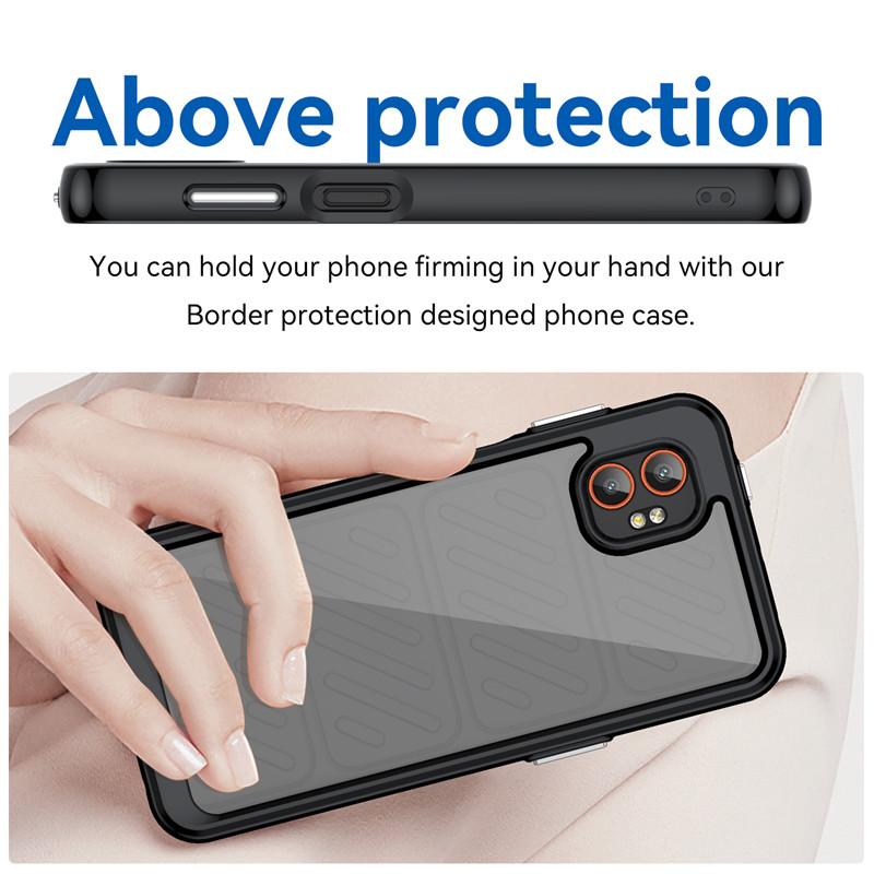 For Samsung Galaxy XCover7 Pro Case Samsung Galaxy XCover7 Pro Cover Clear PC + TPU Shockproof Phone Cover Galaxy XCover7 Pro