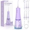 350mL/12oz Water Flosser with 3 Modes 6 Jet Tips,Dental Oral Irrigator USB Rechargeable Cordless Water Dental Picks for Teeth Cleaning,IPX7