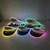 Breathable LED Light Up Pilot Hat Boost Party Vibe Luminous Air Force Hat  Halloween Christmas