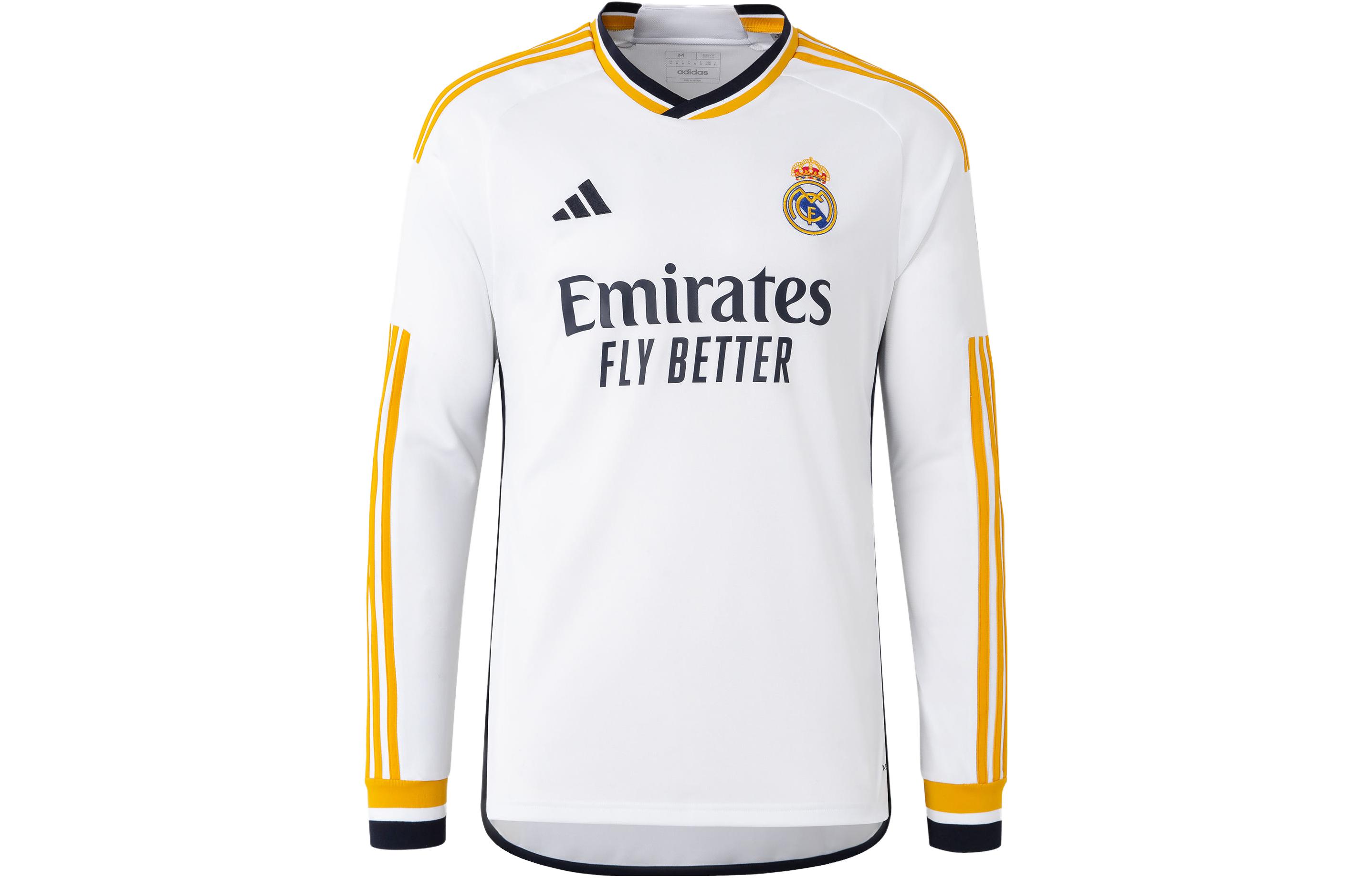 Adidas Real Madrid Soccer Jerseys Men s White Moderate Straight Fit IB0018 XXL