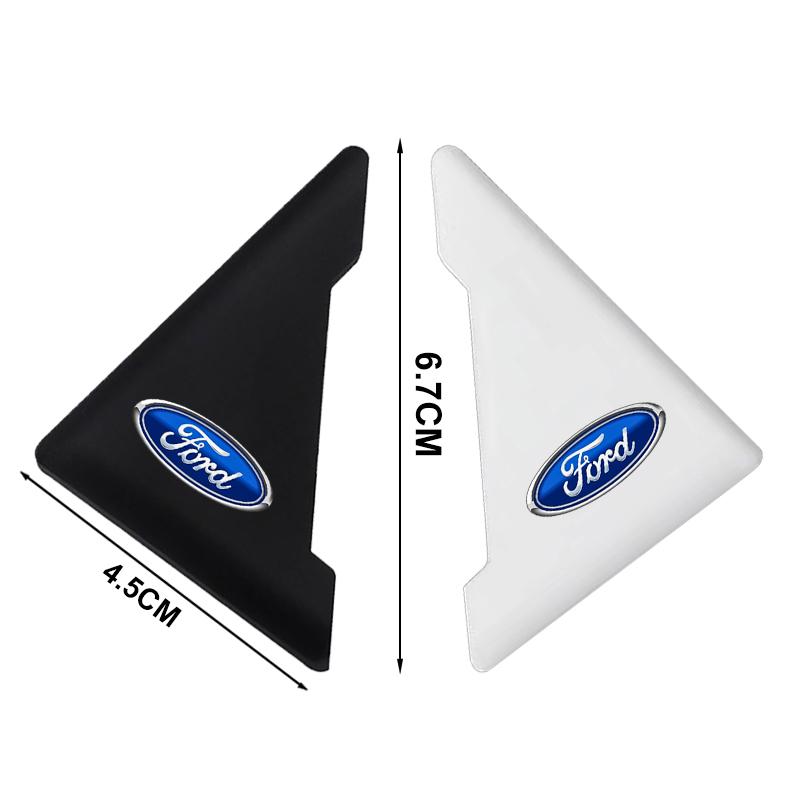 2pcs Car Door Corner Protection Sleeve Door Corner Anti-collision Sleeve For Ford Focus Mondeo Kuga Fiesta MK7 Escort Explorer Edge 2 4 MK2