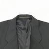 Made In Italy/Dolmen/Premium Loro Piana Wool Tailored Jacket/Men's M/Navy/Single/2 Buttons/Center Vent(USED)