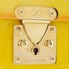 LOUIS VUITTON Spring Street Handbag M91029 yellow Monogram Vernis Women Used