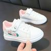 New Sneakers Fashion Simple Cute Girl Shoes Cartoon Sports Retro Casual Kid Shoe Lightweight Soft Soled Anti Slip Sports Shoes