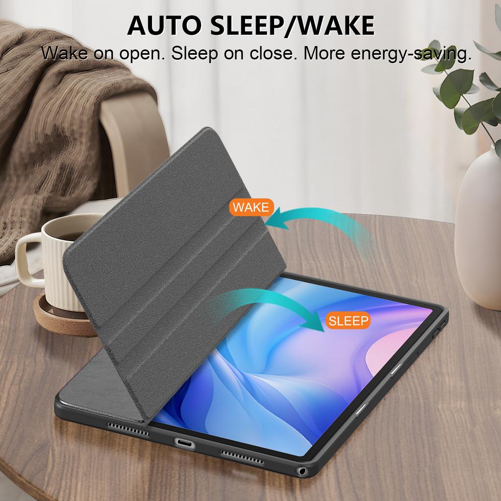 Etui na Lenovo Tab M11 TB330/Xiaoxin Pad 11 2024 Obrotowa podstawka Skóra PU+Akryl+TPU Pokrowiec na tablet