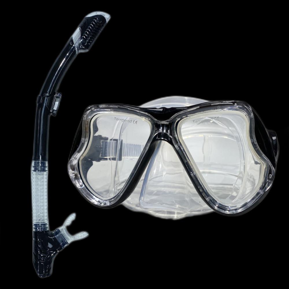 Diving Goggles Set, High-gloss Frame.