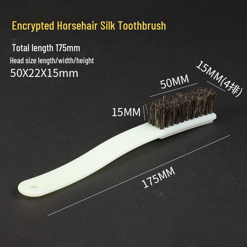 Plastová rukojeť Ocelový drátěný kartáč pro čištění Wenwan, King Kong Bodhi a ořechových předmětů s měděným drátem a kančími štětinami