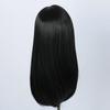 Linfairy 8-9 inch 13 Doll Long Wig, Straight Long Hair (Black)