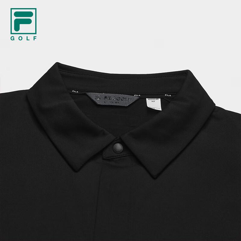 FILA Men's Knitted Golf Polo Shirt