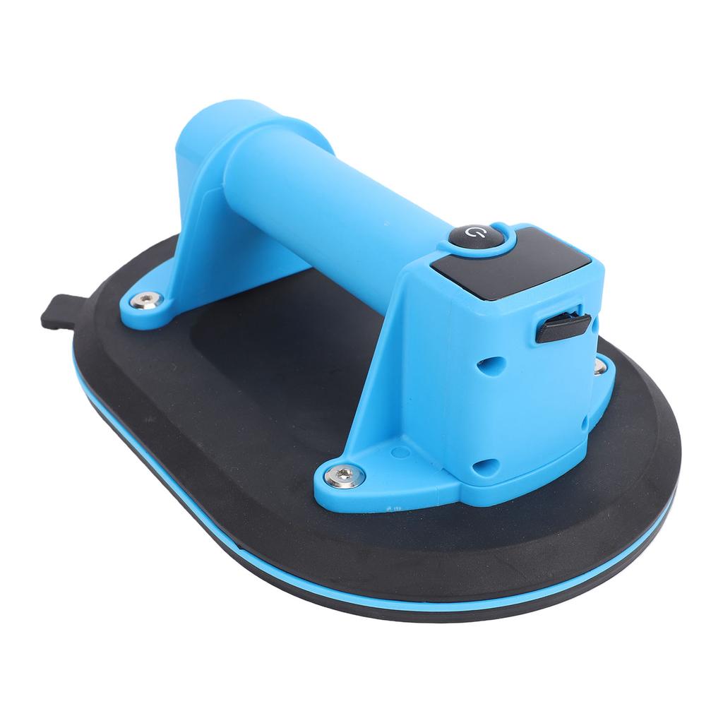 Oval Electric Vacuum Suction Cup with Force and Battery Level Display Repair Tool Suction Cup Lifter Firm Tile Glass