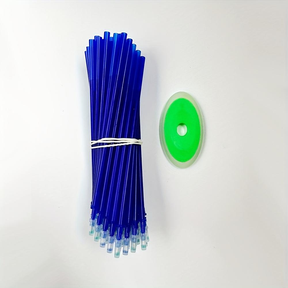 

51pcs/lotErasable Pen Refill Magic Gel Pen Set Ink Refills Stationery Blue Gel-Ink Erasable Pens For School Office supplies синій