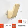 304 Stainless Steel Wall-Mounted Clothes Hook for Bathroom and Entrance - Single Hook for Coats, Hats, and Clothing
