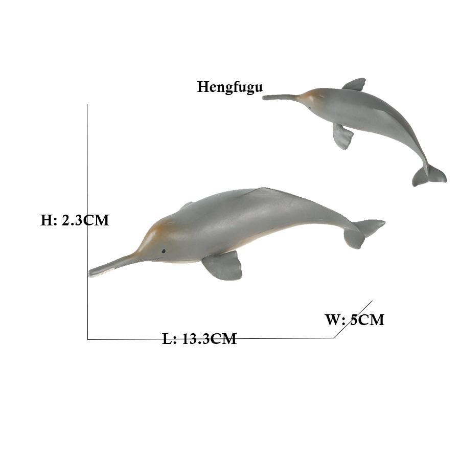 Endangered Marine Animals Figurines Killer Shark Orca Beluga Whale Dolphin Seal Model Action Figure Toy Conservation Awareness
