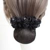 Nurse Head Flower Hair Mesh Pocket Disc Hair Stewardess Hair Mesh Cover Hotel Restaurant Waiter Work Headgear Hair Accessories
