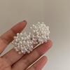 925 Silver Retro Pearl Earrings - Classic Japanese & Korean Style