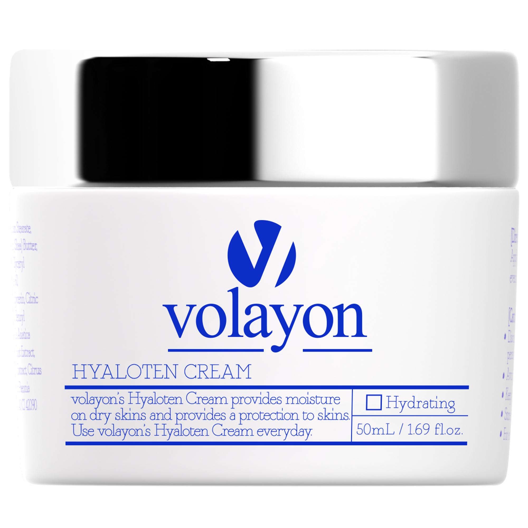 VOLAYON Hyaloten Cream Hyaluronic Acid Hydrating Moisturizer 50ml
