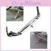 Unique Creative Metal Motorcycle Kickstands Quirky Design Home Decor Silver Color