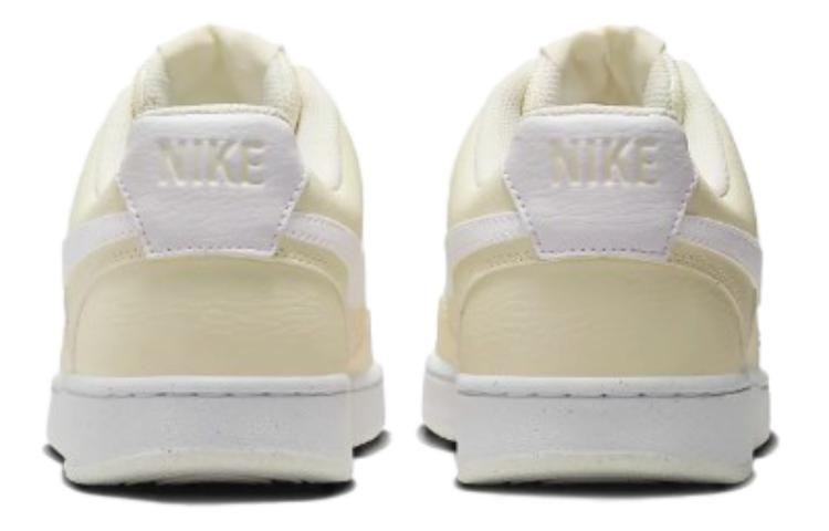 Nike Court Vision Low Next Nature White Black Pale Ivory Women's FV9952-100