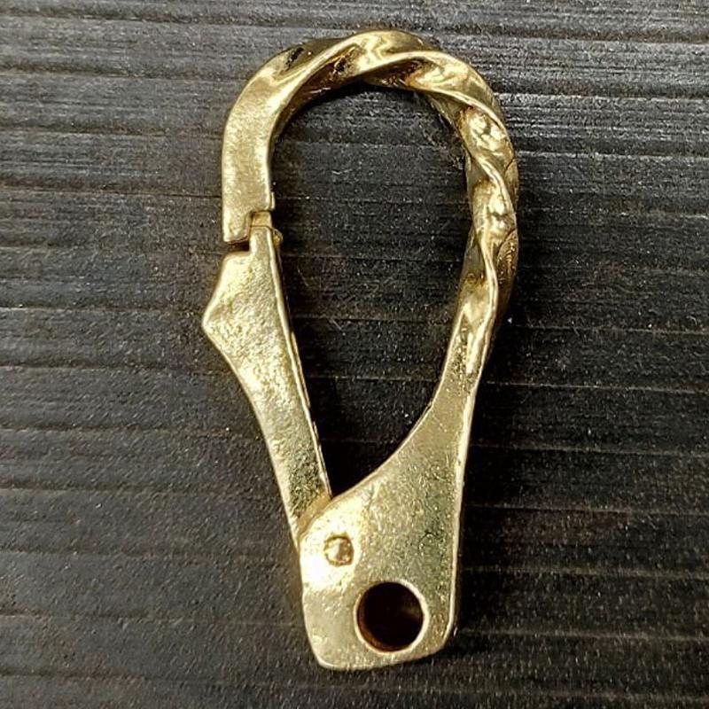 

Карабин-крючок для ключей, Пряжка для рюкзака для кемпинга на открытом воздухе, Современная простая латунная пряжка-крючок