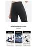 High-Waisted Mesh Tummy Control Butt-Lifting Sports Leggings - Women's Quick-Dry, Breathable, Skin-Friendly Shapewear