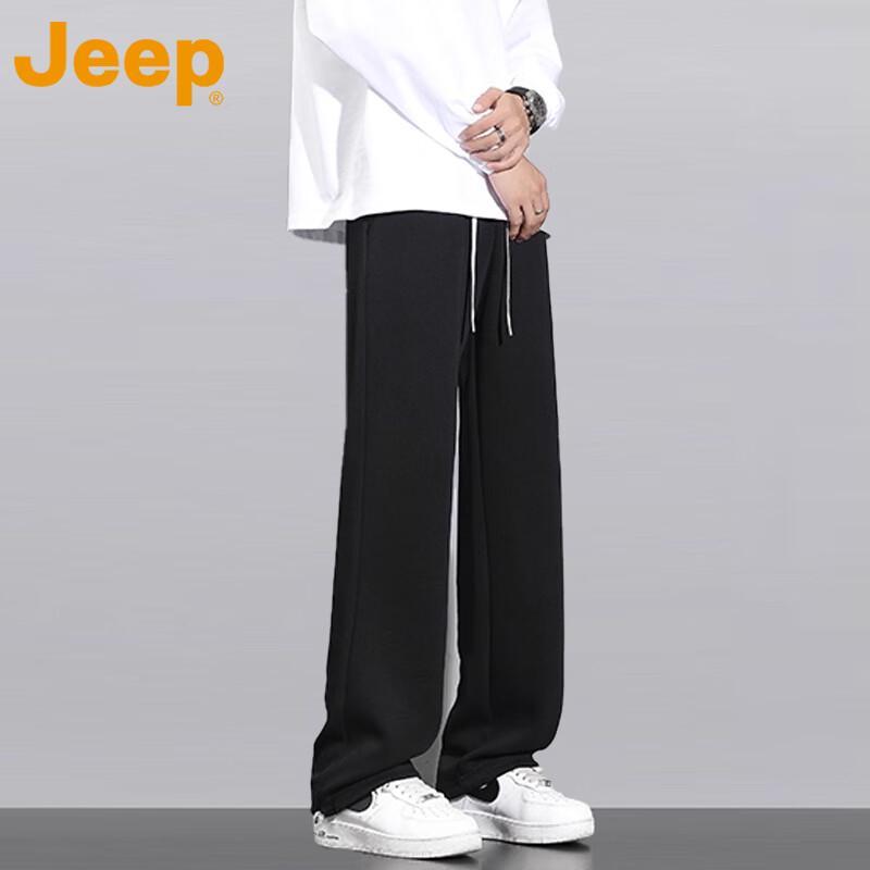 JEEP Men's Autumn/Winter Loose Straight Casual Sweatpants