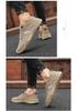 Men's Summer 2024 Breathable Ice Silk Slip-On Canvas Shoes - Casual Trendy Board Shoes