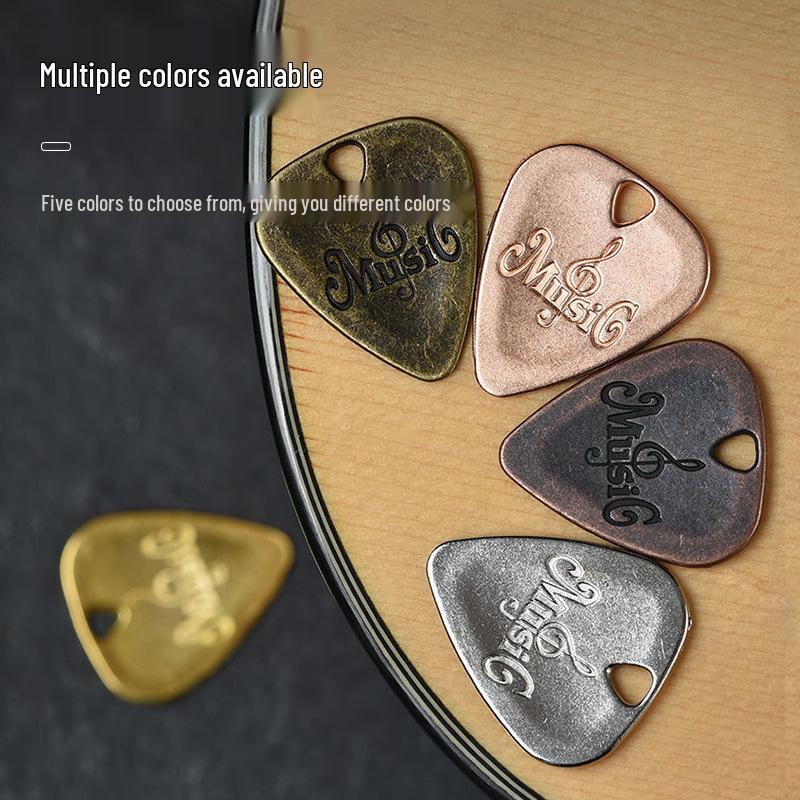 Set Regalo Collana e Bracciale Plettro Chitarra Giocabile per Chitarristi