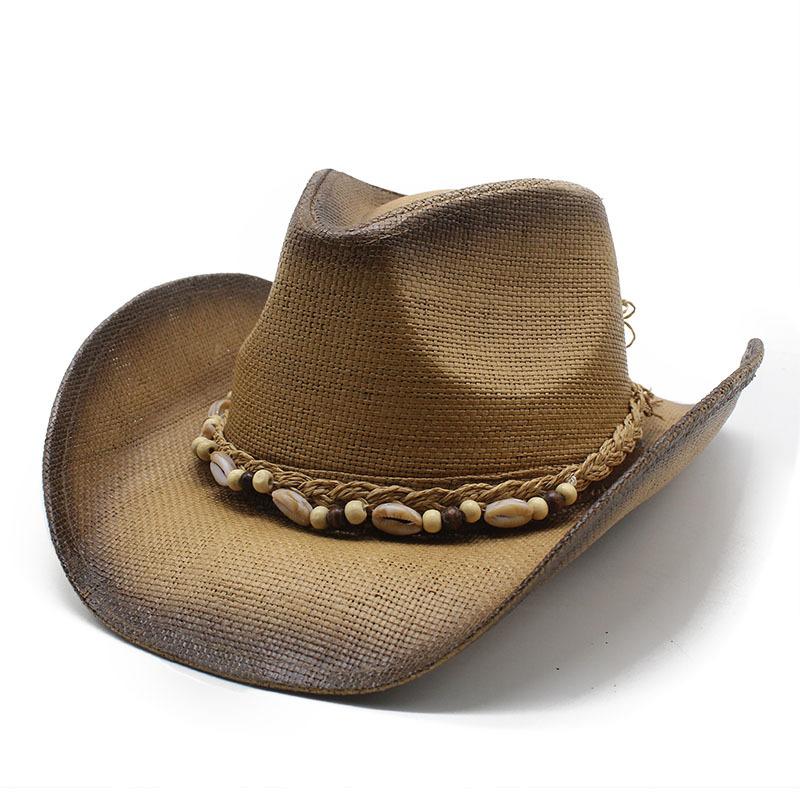 Western Cowboy Hat Woman, Sun Protection Shade Straw Hat Man, Hat