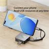 10Gbps USB3.2 Gen2 Type C 4-Port Hub USB-C To 4×USB3.2 Docking Station for MacBook Pro Air Chromebook Notebook Laptop Desktop PC