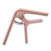 Guitar Capo Clip Clamp with Non Slip Point Universal Great Protection Ukulele Electric Guitar Capo Pink