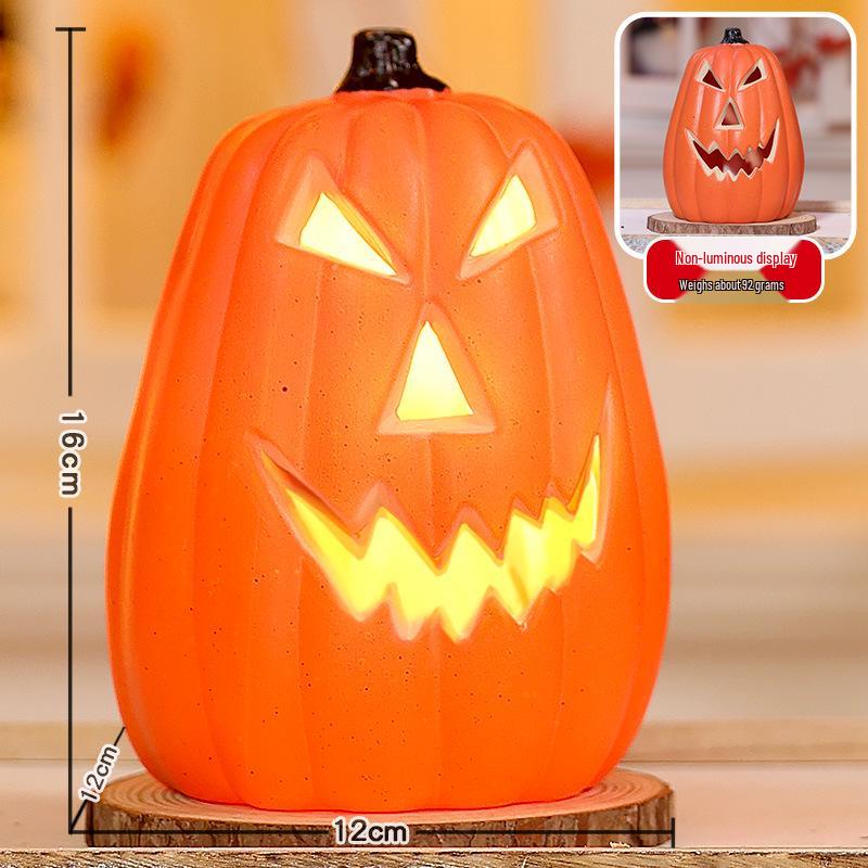 Halloween Glowing Pumpkin Lanterns for Shopping Mall Decor and Courtyard Ornaments