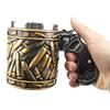 Gun Mugs Revolver Gun Pistol Tankard Mug With Ammo Bullet Round Shells Mugs Cup Birthday Christmas Halloween Gift 400ml