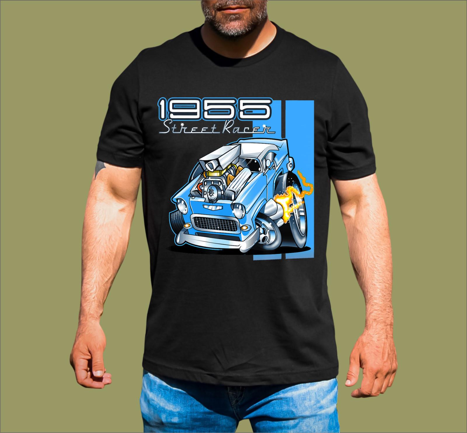 STREET RACER 1955 T-SHIRT L