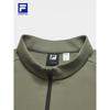 FILA Men's Half-Zip Knitted Long Sleeve Top