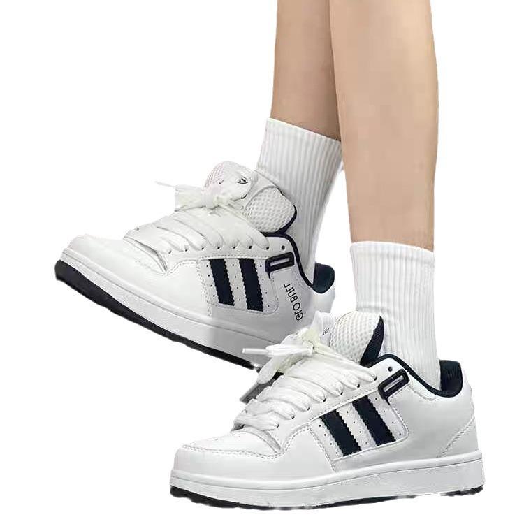 Design sense breadboard shoes children ins tide 2025 spring and summer new national tide versatile casual white shoes men