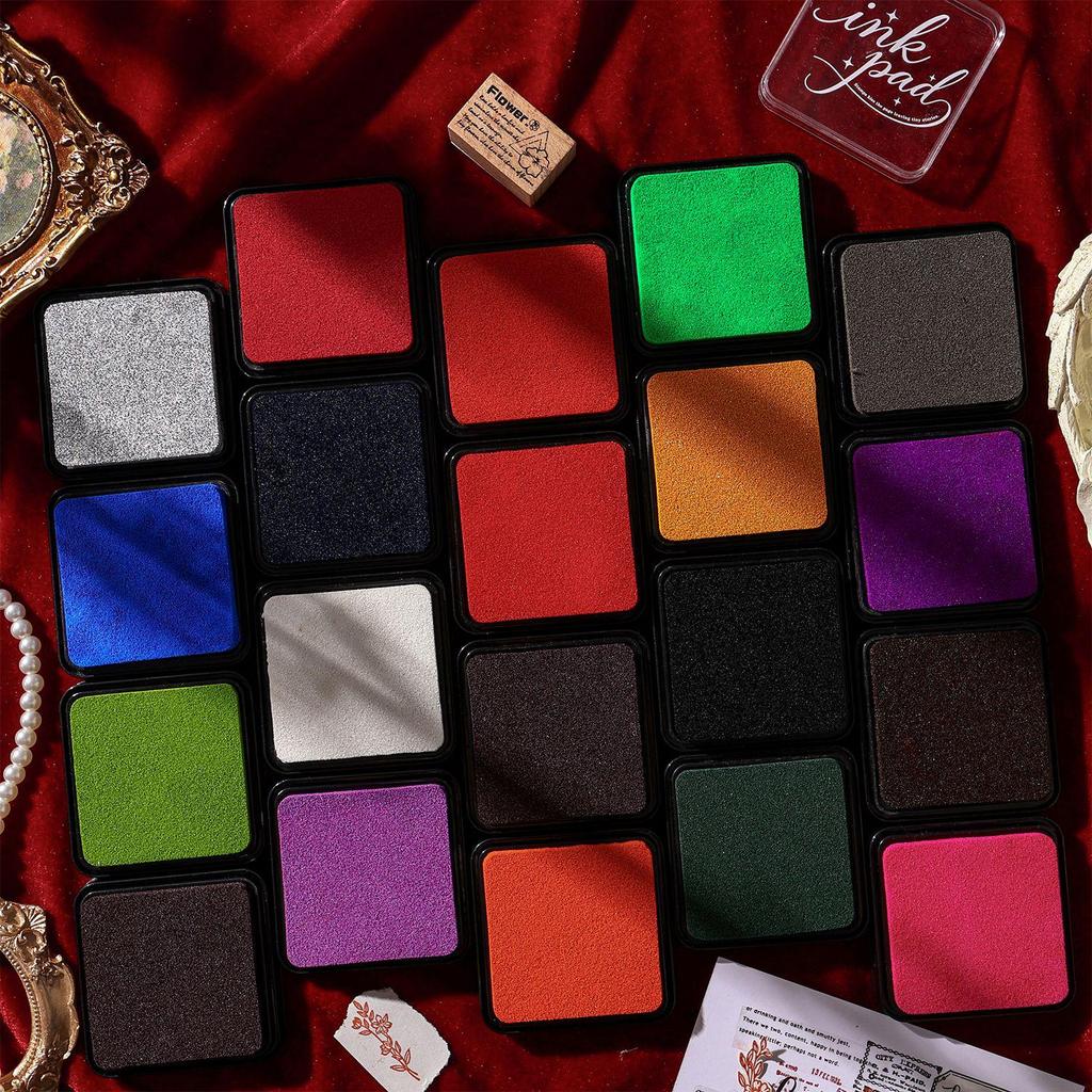 Yuezhen Retro Color High-Density Water-Based Ink Pad for DIY Stamps