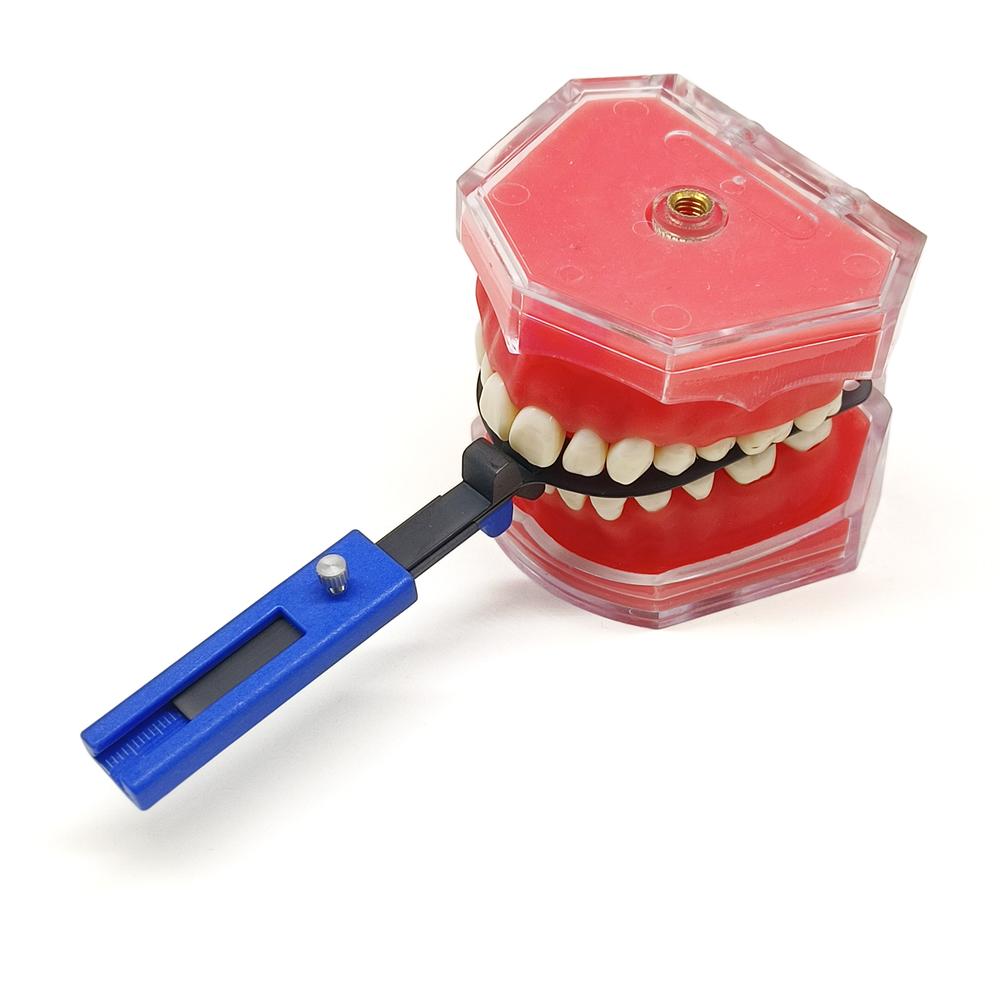 1 Piece Titanium Dental ProGauge for Bite Recording Oral Centric Tray Set  Denture Repair Occlusal Record Articulator Impression Trays