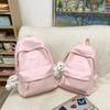 Schoolbag Backpack Japanese Ins Wind Soft Girl Cute Girl Backpack Junior High School Student Lightweight Schoolbag Large Capacity Computer Bag