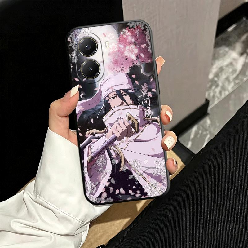 Bleach Kuchiki Byakuya Soft Phone Case for Xiaomi Poco X5 X6 X7 X8 Pro Max X3 F7 F8 Ultra M8 M7 M6 M5 Redmi 15 15C 14C 13C 12C X