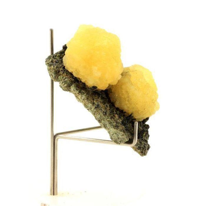 Pierres et Minéraux. Stilbite + Epidote. 314.0 ct. Diamonkara, Kayes, Mali.