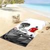Ronaldo Custom Football Wallpaper Custom Name Print Beach Towel Large Soft Quick Dry Towel For Beach Camping Swimming