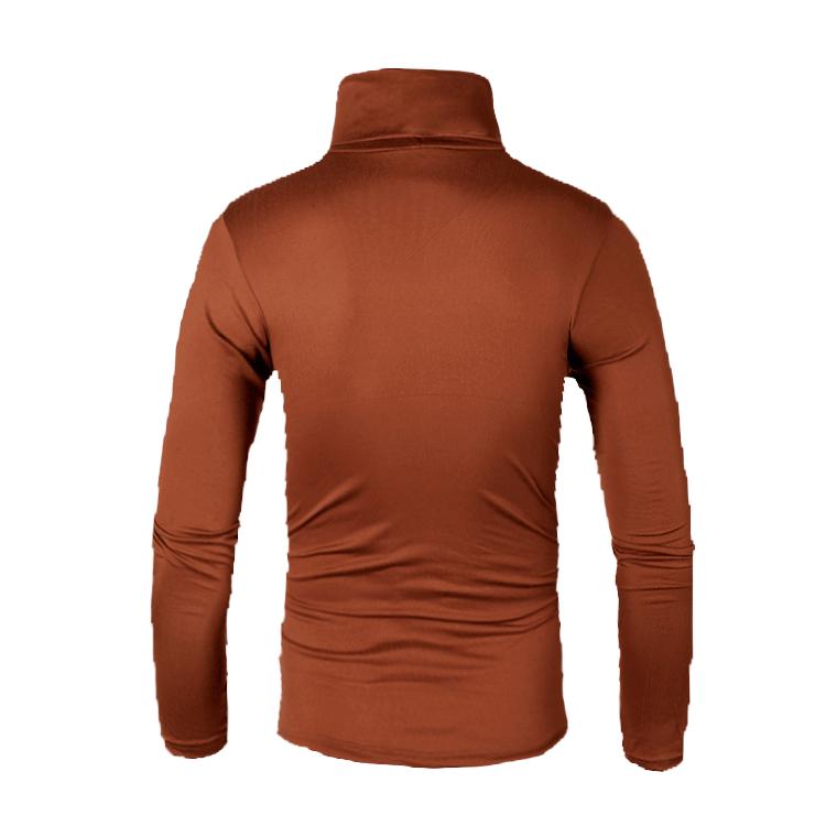 Men's Underwear Knitwear Autumn and Winter New Solid Color Casual Double Lapel Slim Sweater Men