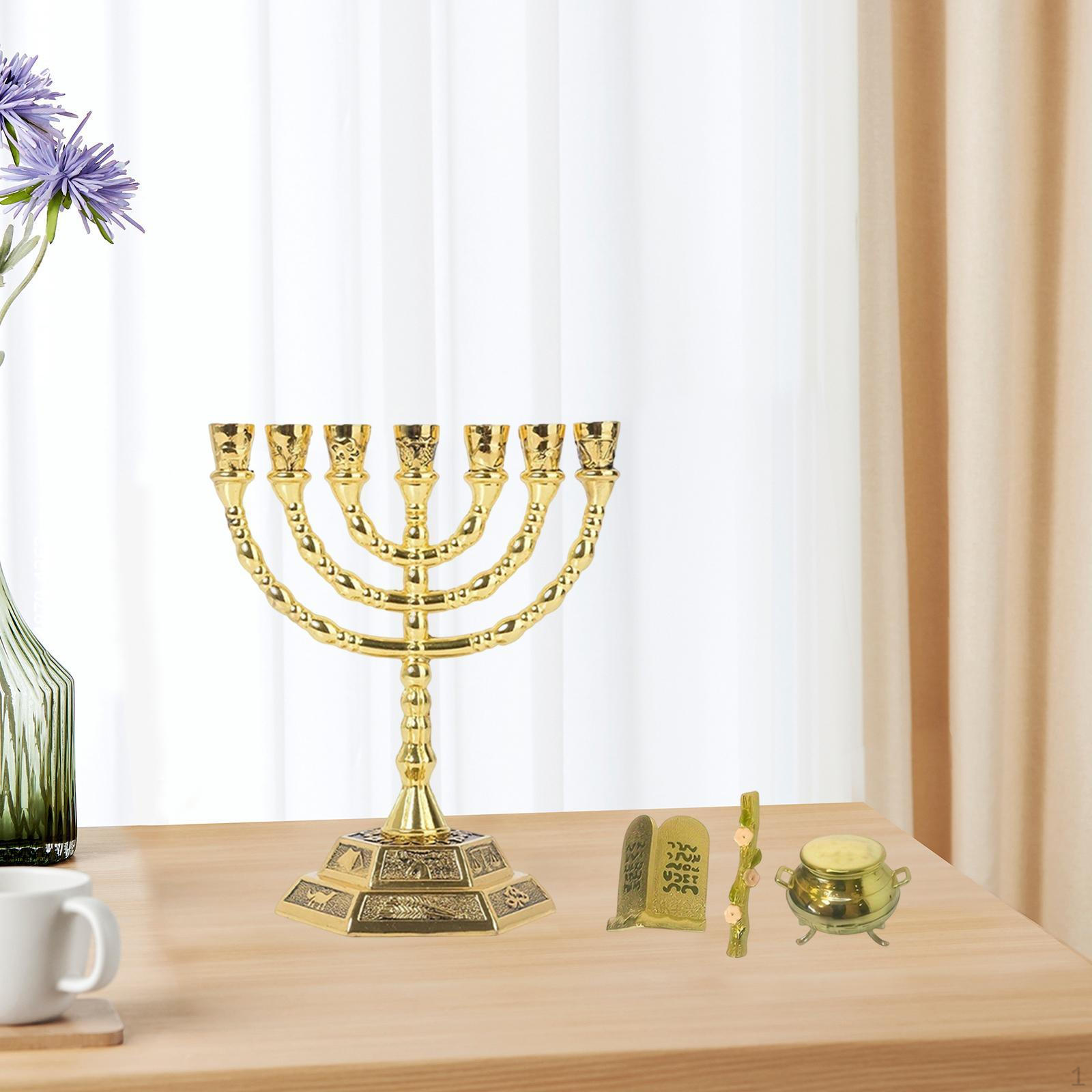 

Еврейская менора Прочная Классическая Декорация для шкафа Гостиной Дома