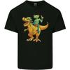 T-Rex and a Frog Dinosaur Kids T-Shirt Childrens