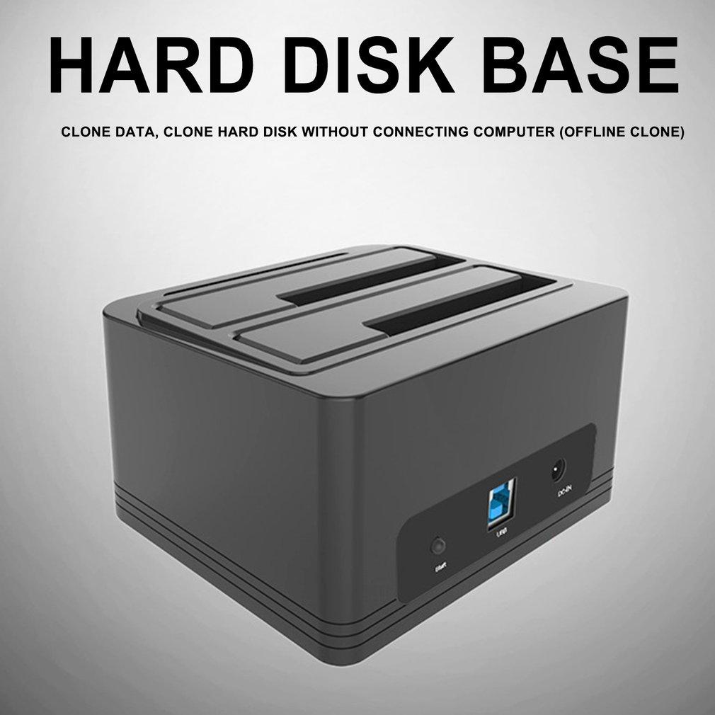 Hot SSD3.5/ 2.5 Inch External Hard Drive Docking Station Heat Dissipation USB3.0 Suitable For HDD /SATA Hard Disk Dropshipping