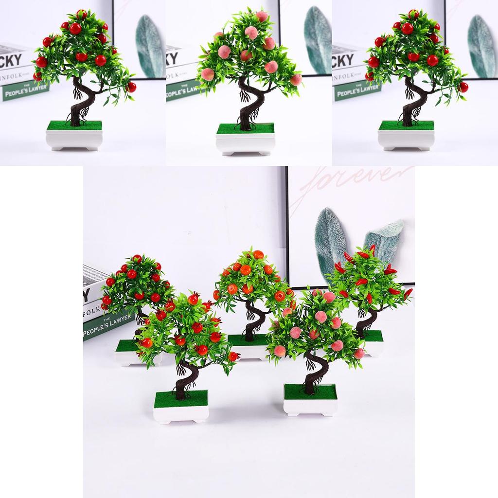 Faux Botanical Miniature With Fruits For Living Room And Gift Use