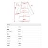 Oshare Walker Ärmelhemd Lang Locker mit Passt Allen Perfekt für und Produkt 11dn09s n'OrLABEL [Raffiniert Kleid] Damenkleid, Passform, schmeichelhaft,