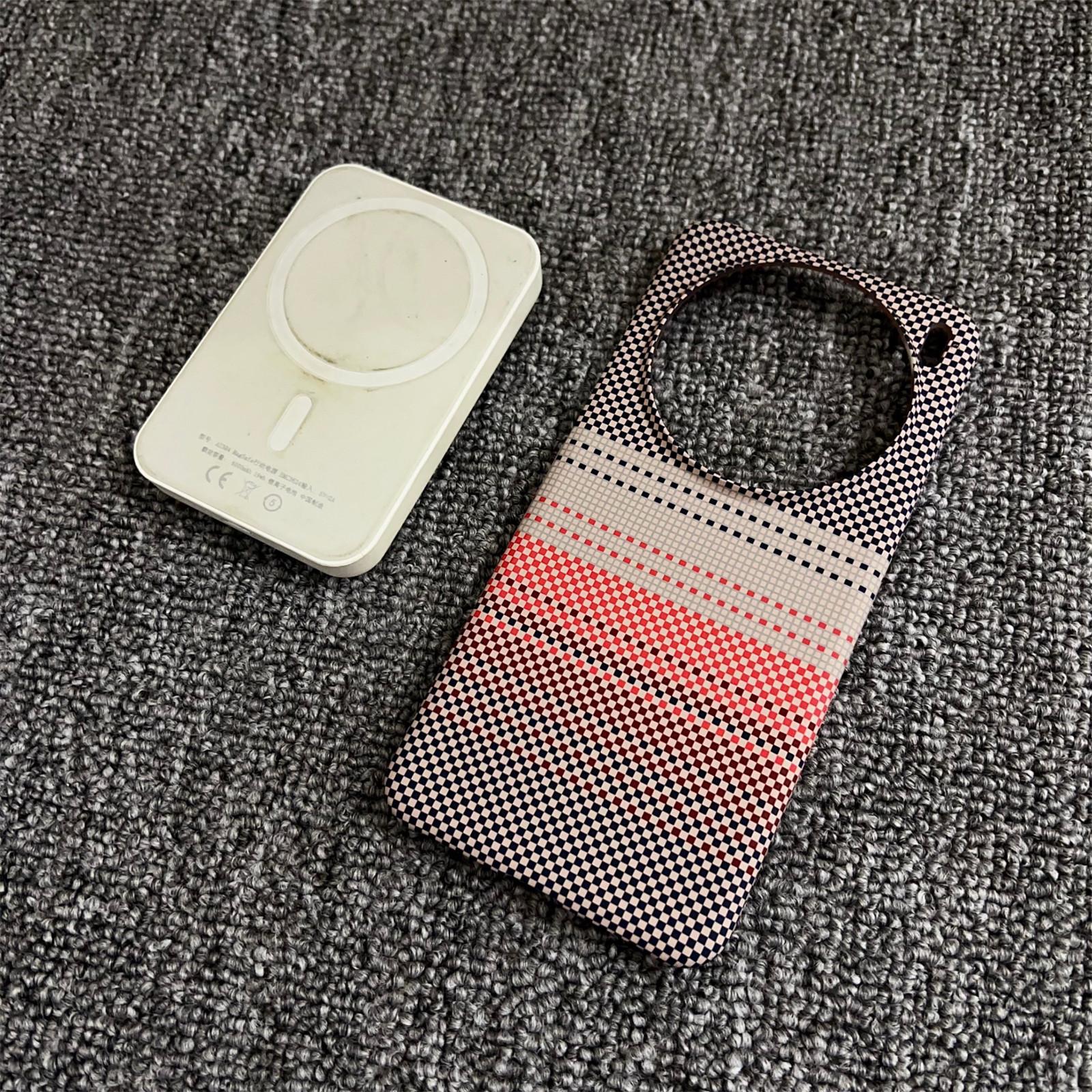 

New Carbon Fiber Kevlar Pattern Phone Case For VIVO X200 Pro Mini X200S Ultra Thin Magnetic Shockproof Cover vivo X200 Pro mini