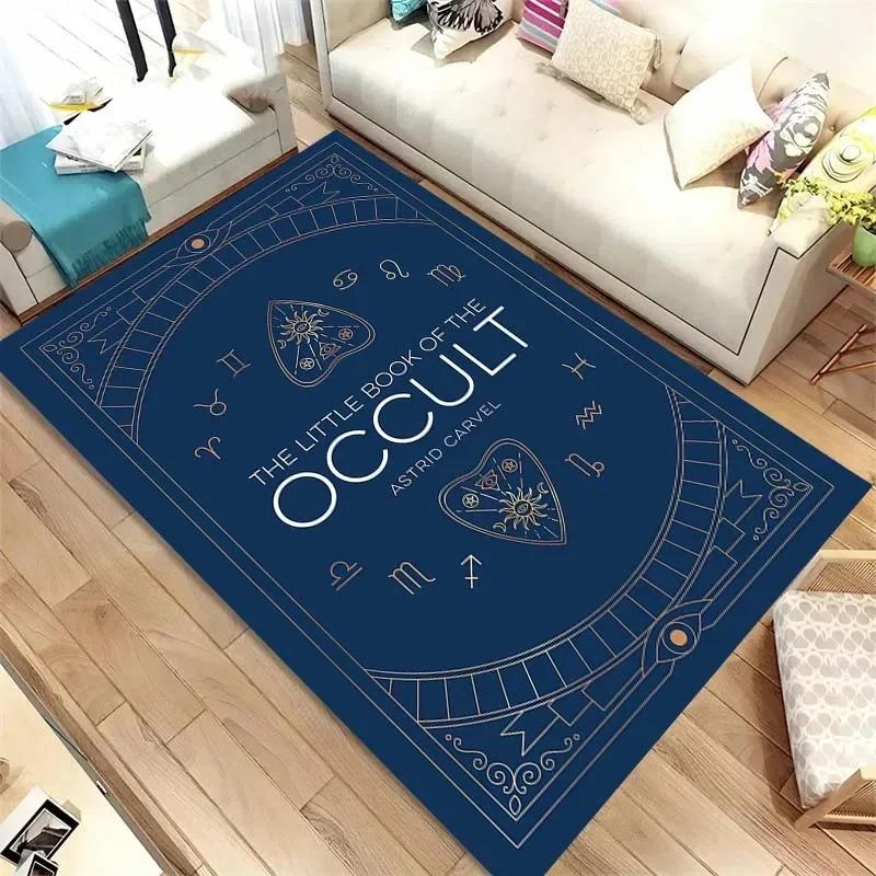 Tarot Pattern Floor Mats Door Decoration Home Living Room Floor Mats
