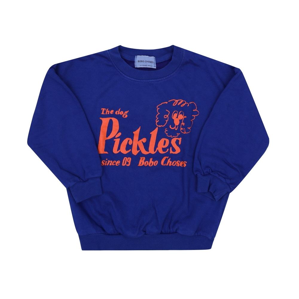 Bobo Choses Kids Sweatshirt Pickles The Dog B126ac046 401 B126AC046 401 (4A)